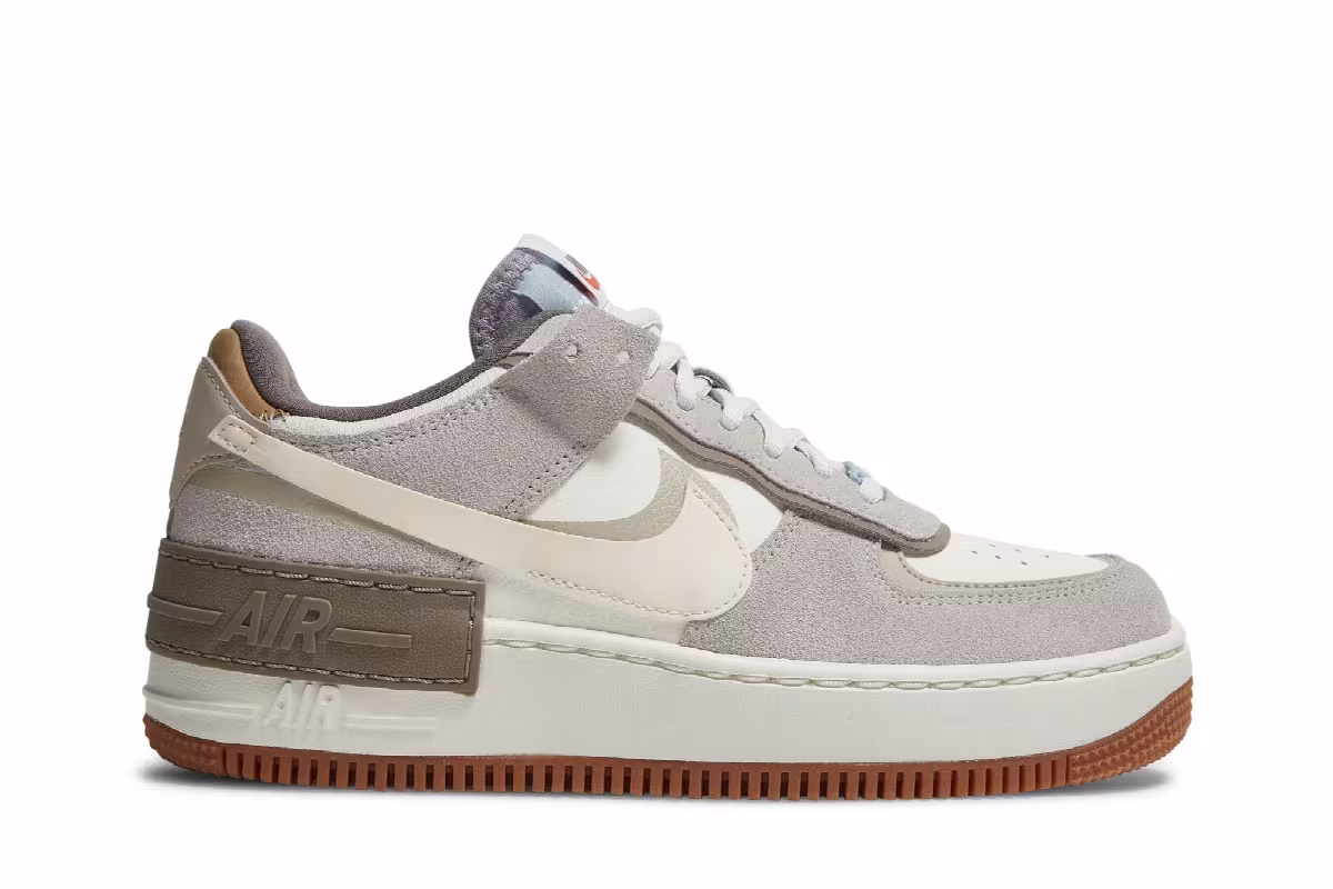 Nike Women's Air Force 1 Shadow Sail Pale Ivory, view 2
