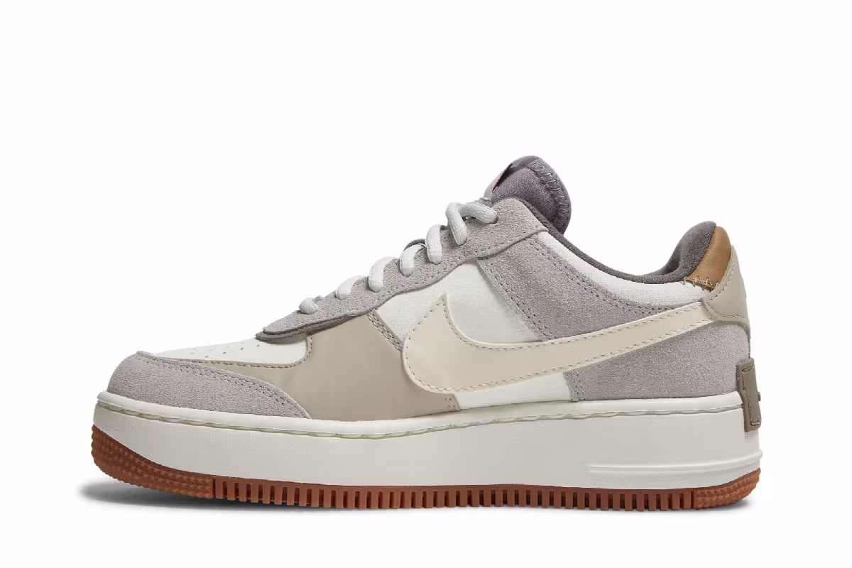Nike Women's Air Force 1 Shadow Sail Pale Ivory, view 4