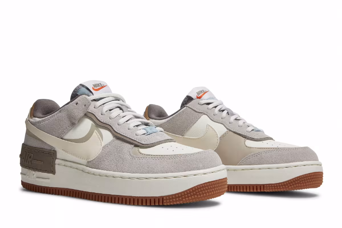Nike Women's Air Force 1 Shadow Sail Pale Ivory, view 9