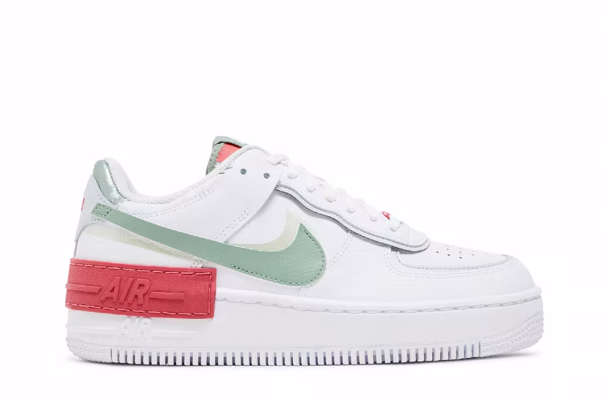 Nike Women's Air Force 1 Shadow Seafoam, view 2