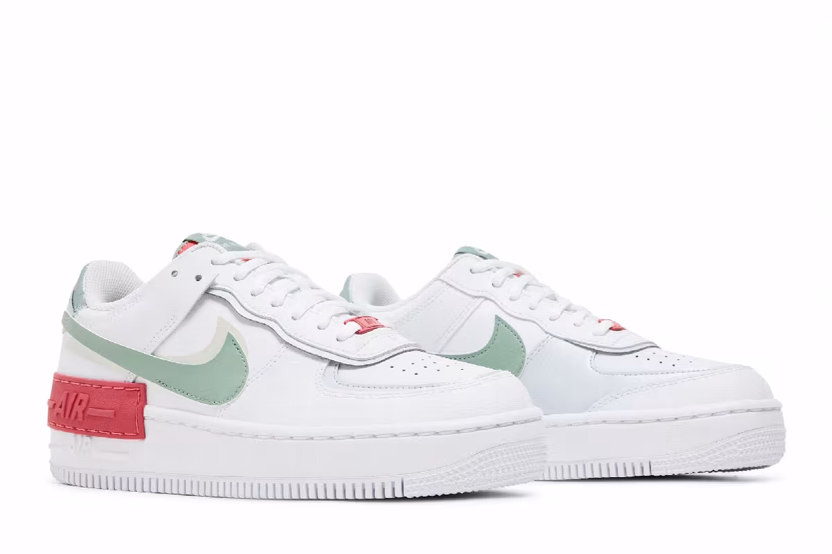 Nike Women's Air Force 1 Shadow Seafoam, view 9