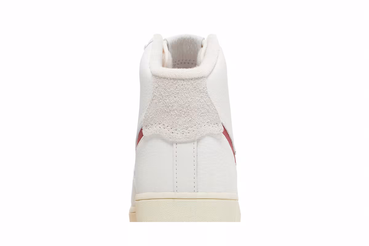 Nike Women's Air Force 1 High Sculpt White Gym Red, view 8