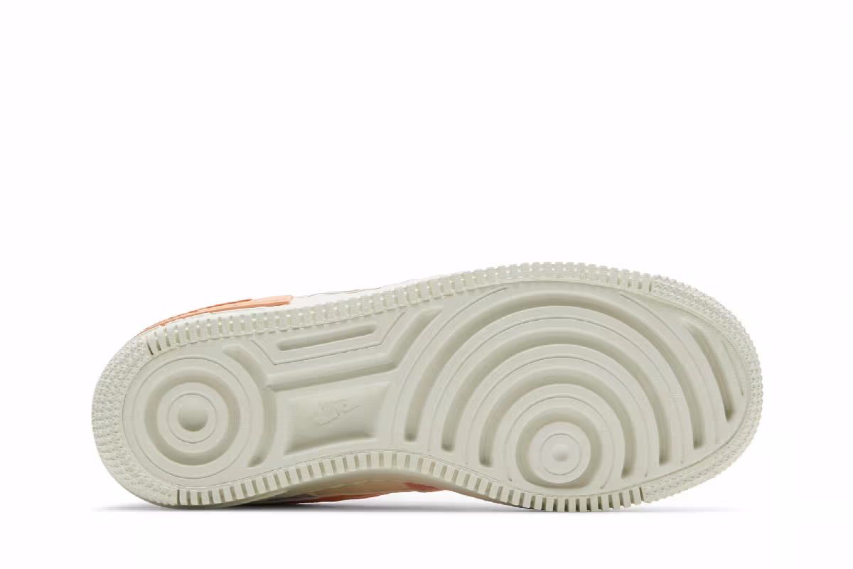 Nike Women's Air Force 1 Shadow Orange Chalk Pink Glaze, view 5