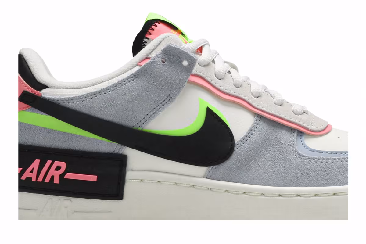 Nike Women's Air Force 1 Shadow Sunset Pulse, view 3