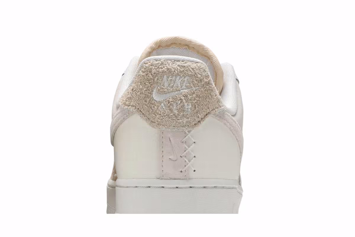 Nike Women's Air Force 1 Coconut Milk Patchwork, view 8