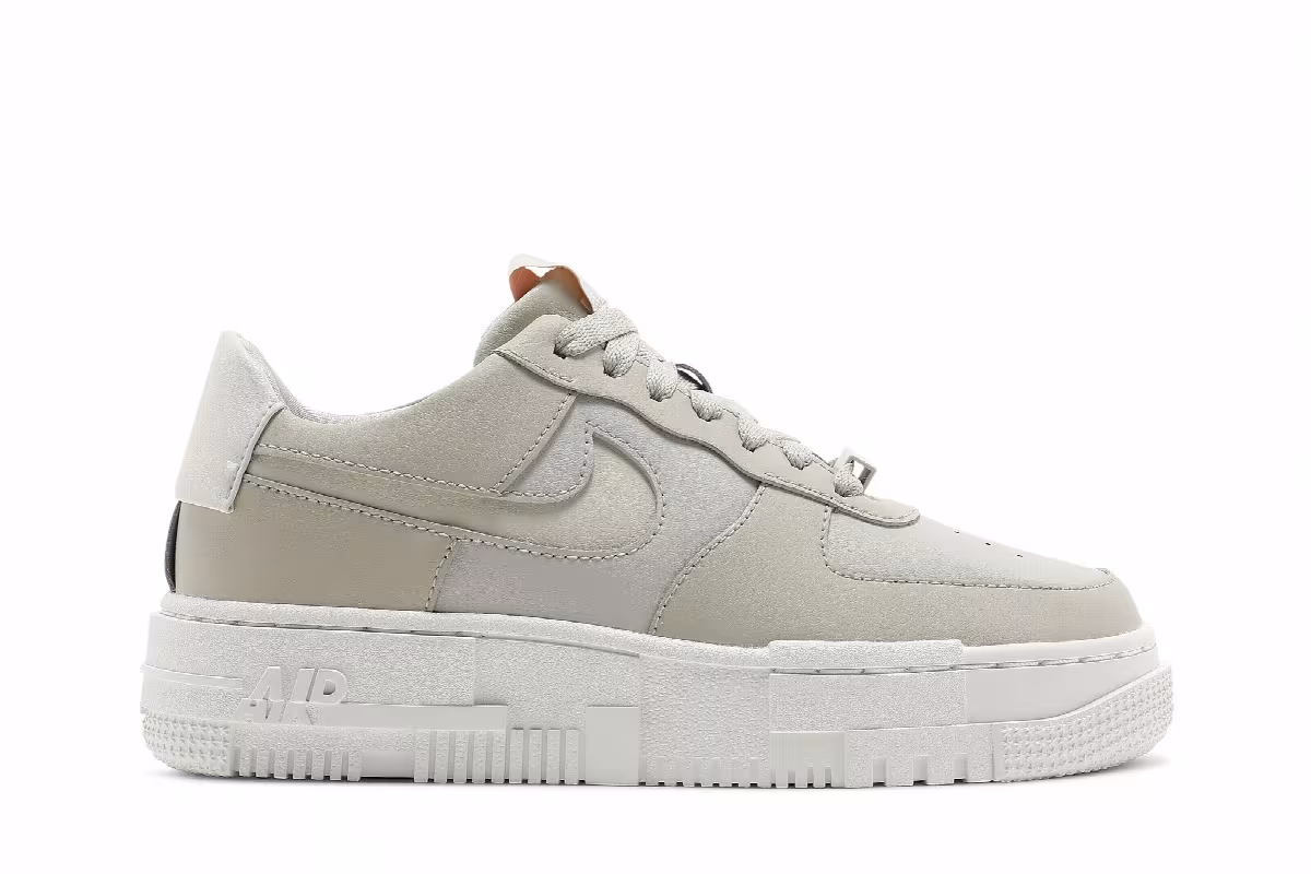 Nike Women's Air Force 1 Pixel Light Stone, view 2