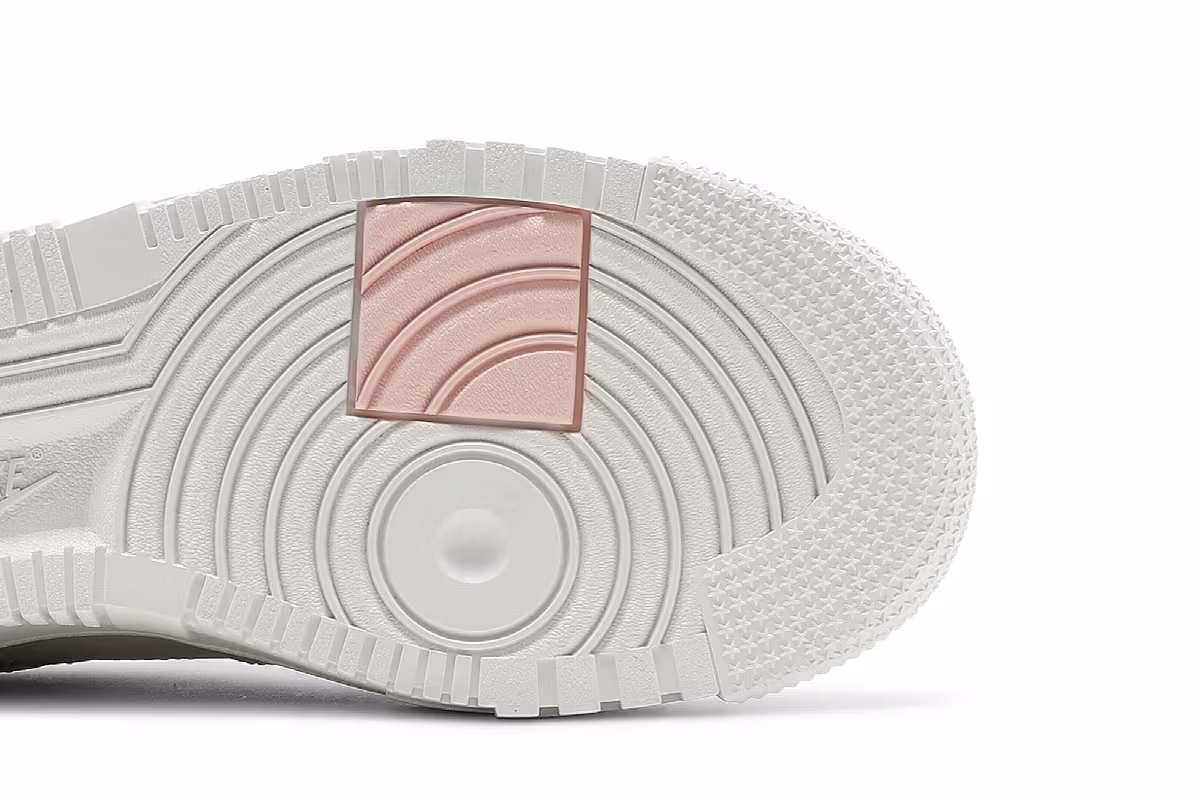 Nike Women's Air Force 1 Pixel Light Stone, view 6
