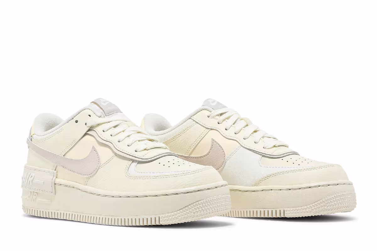 Nike Women's Air Force 1 Shadow Coconut Milk, view 9