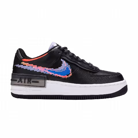 Nike Wmns Air Force 1 Shadow SE 'Pixel Swoosh - Off Noir'
