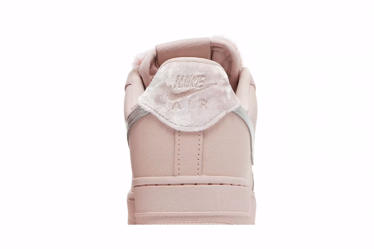 Nike Women's Air Force 1 Faux Sherpa Fur, view 8