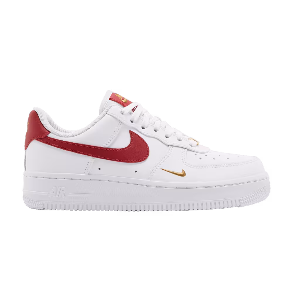Nike Women's Air Force 1 Essential Low White Gym Red