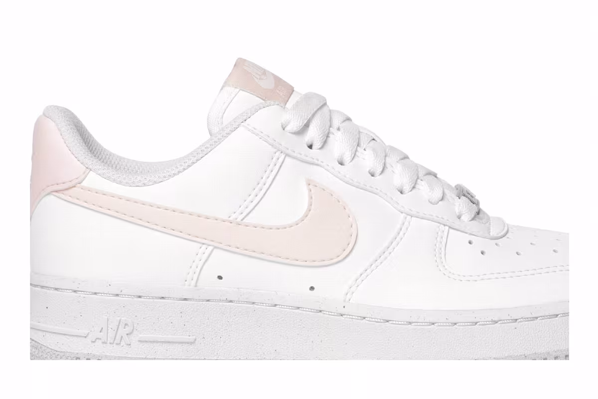 Nike Women's Air Force 1 Next Nature White Pale Coral, view 3