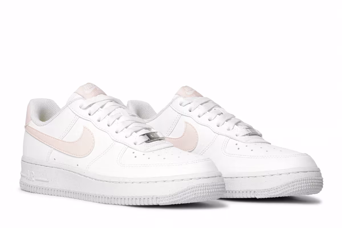 Nike Women's Air Force 1 Next Nature White Pale Coral, view 9