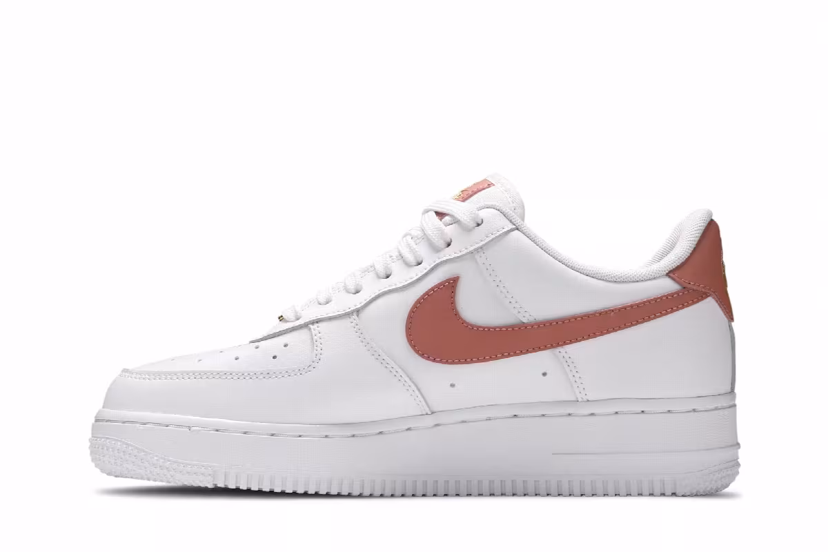 Nike Women's Air Force 1 White Rust Pink, view 4