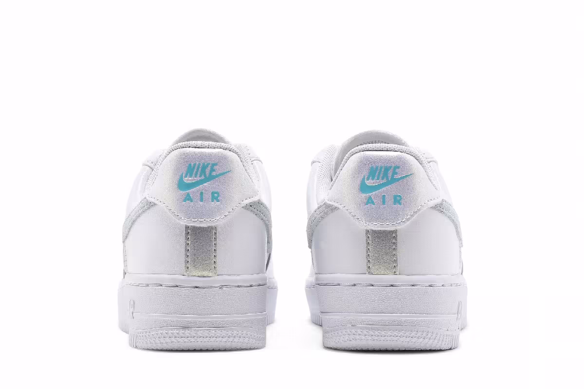 Nike Women's Air Force 1 Glacier Blue, view 7