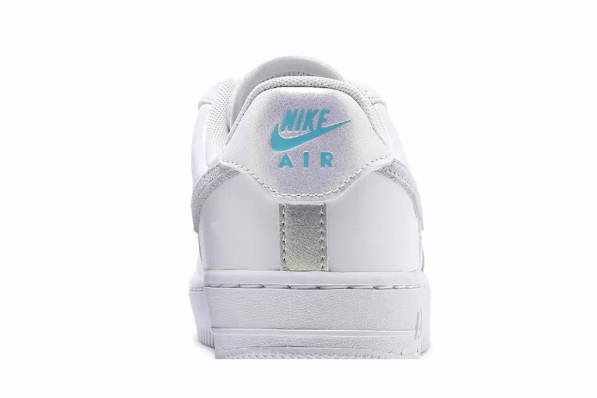 Nike Women's Air Force 1 Glacier Blue, view 8