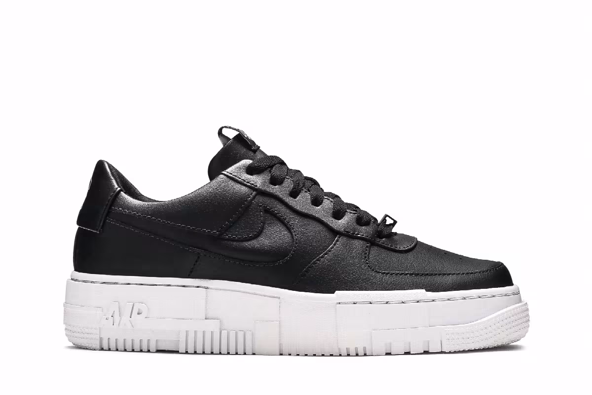 Nike Women's Air Force 1 Pixel Black, view 2