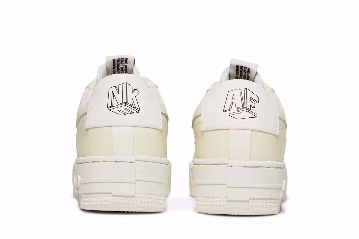 Nike Women's Air Force 1 Pixel Cashmere, view 7