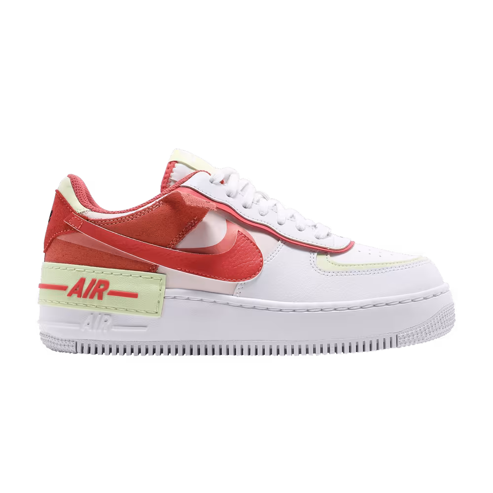Nike Women's Air Force 1 Shadow White Magic Ember