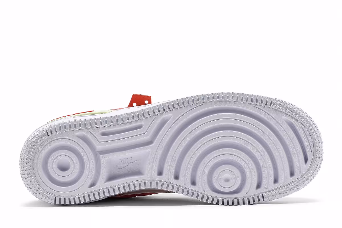 Nike Women's Air Force 1 Shadow White Magic Ember, view 5