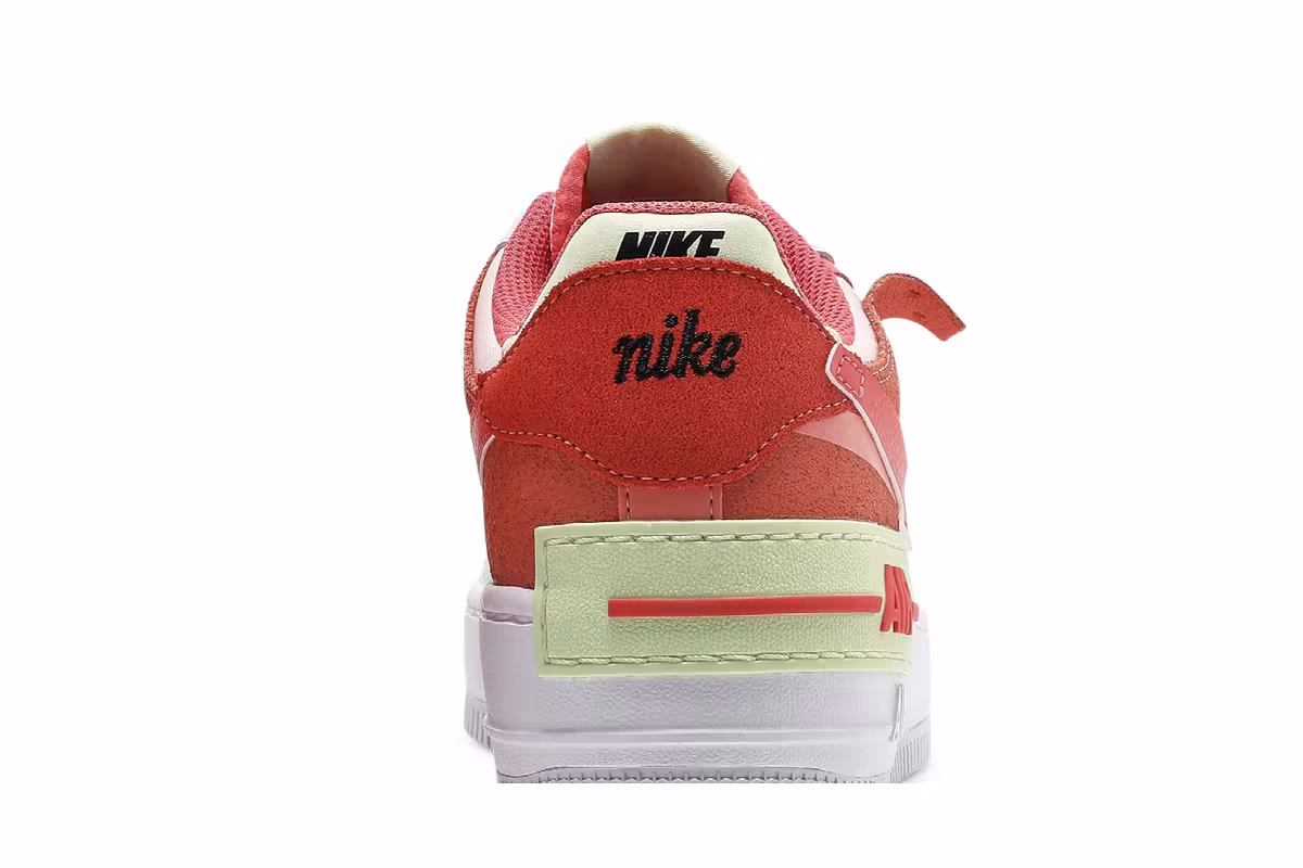 Nike Women's Air Force 1 Shadow White Magic Ember, view 8