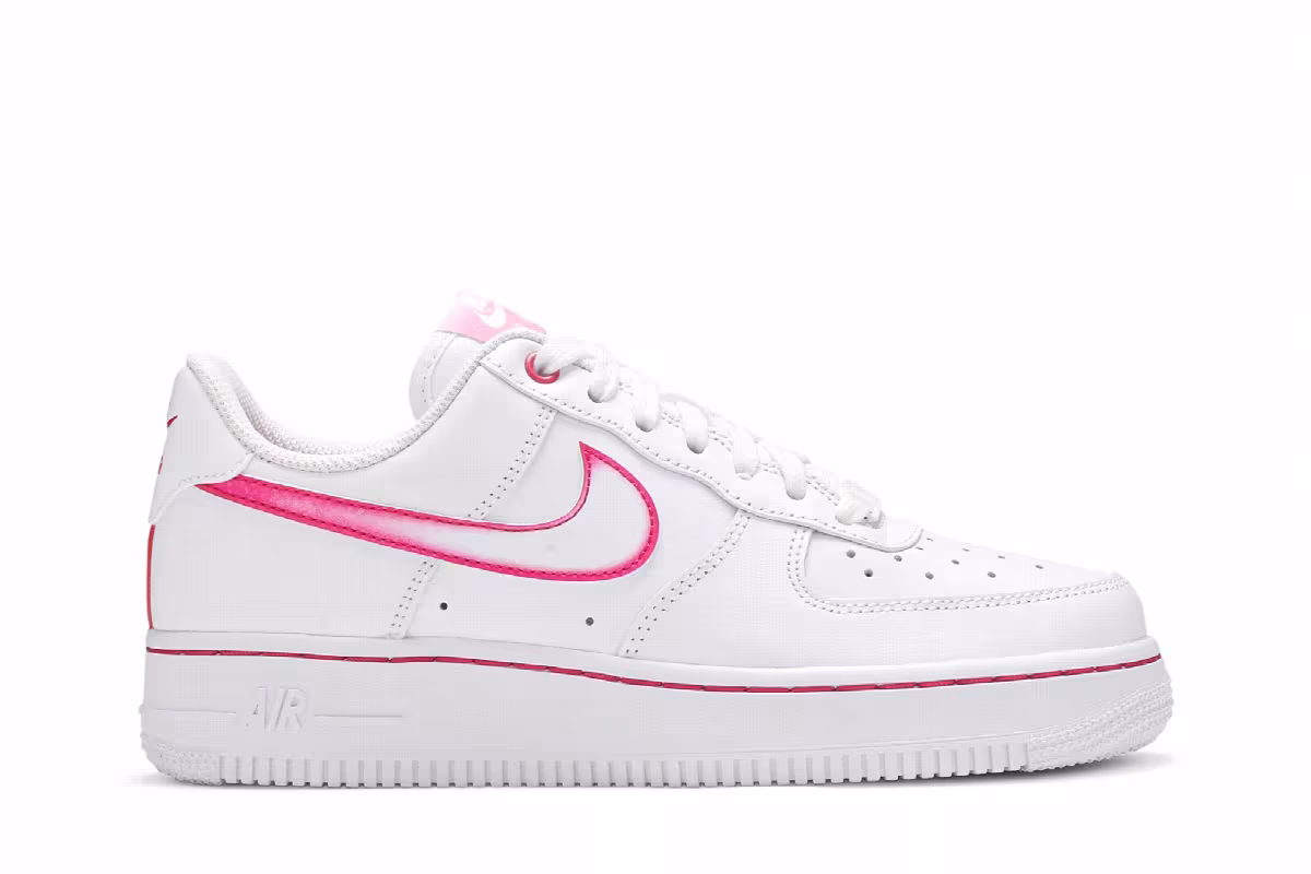Nike Women's Air Force 1 Low Airbrush Pink Gradient, view 2
