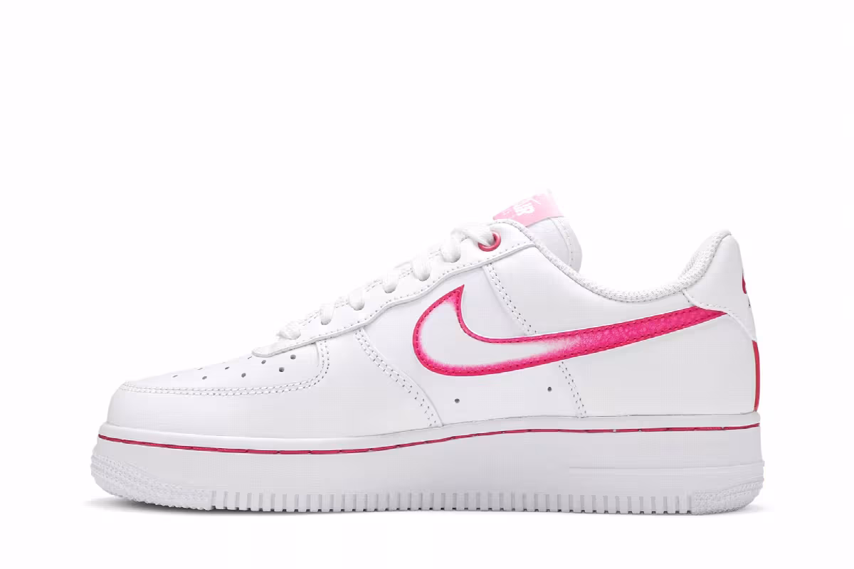 Nike Women's Air Force 1 Low Airbrush Pink Gradient, view 4