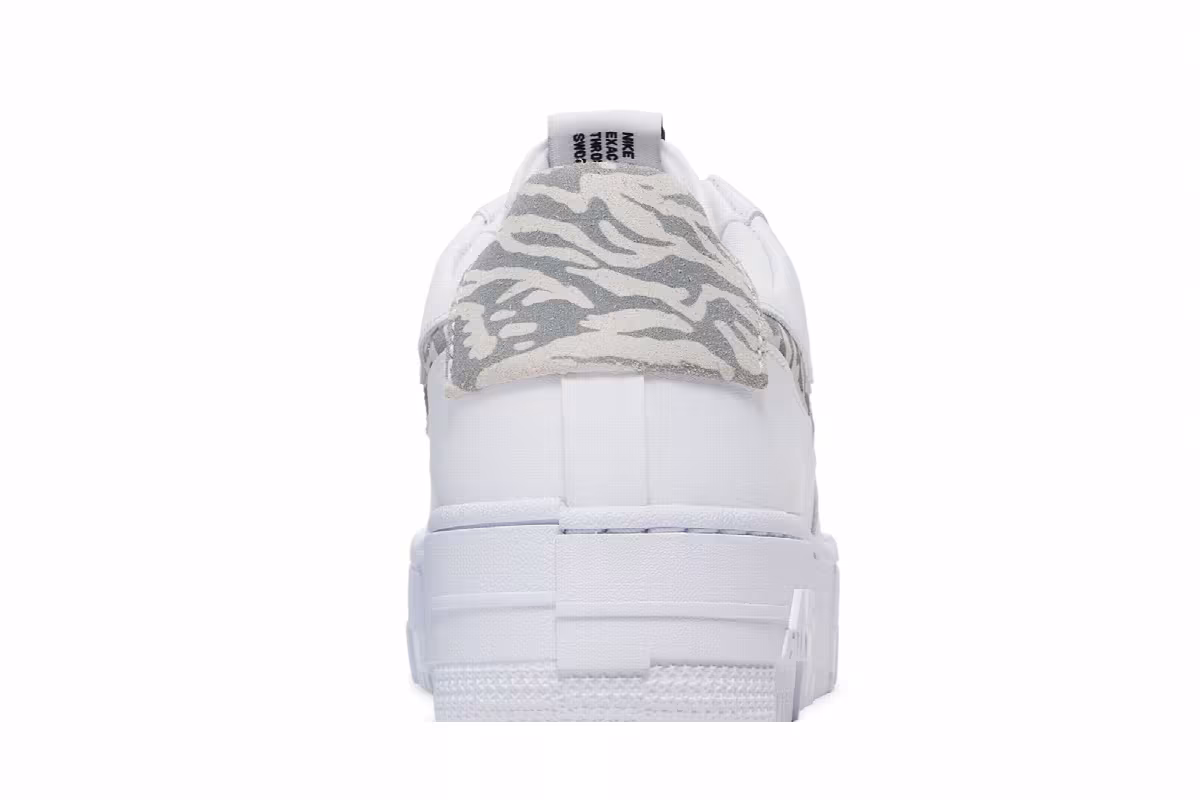 Nike Women's Air Force 1 Pixel SE Zebra, view 8