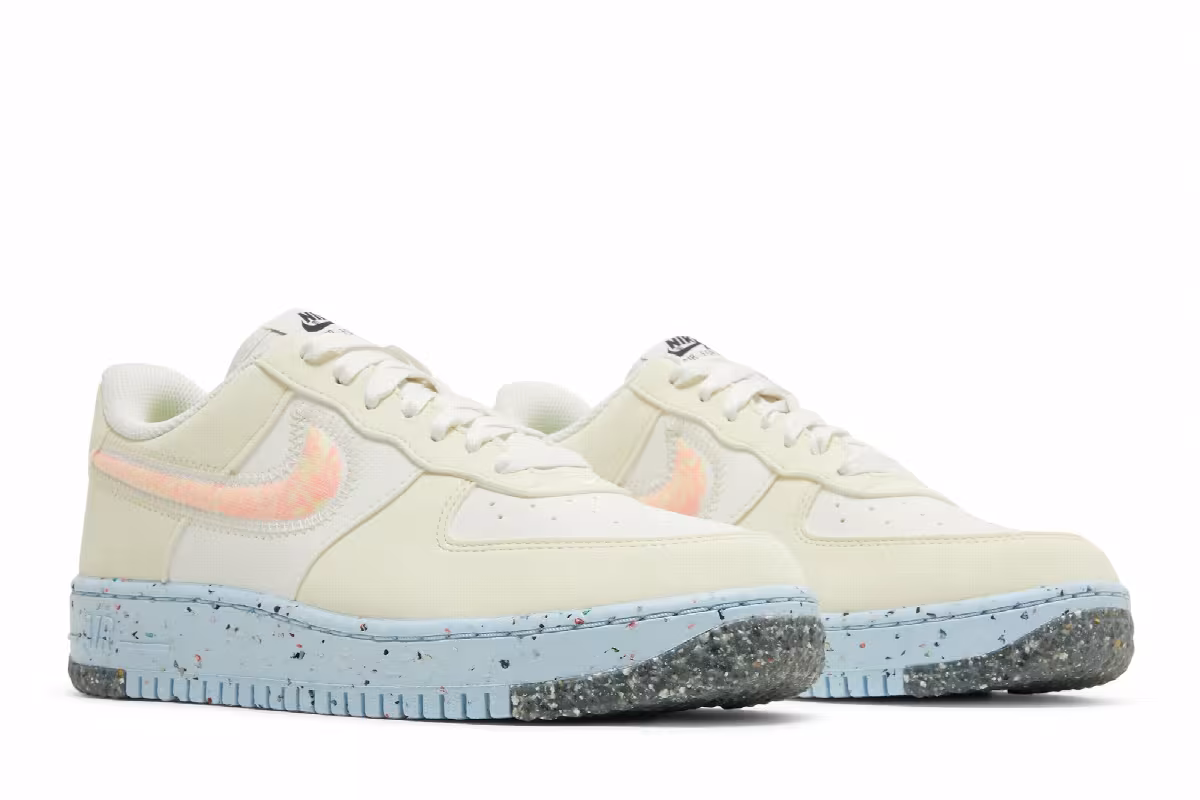 Nike Women's Air Force 1 Crater Coconut Milk, view 9