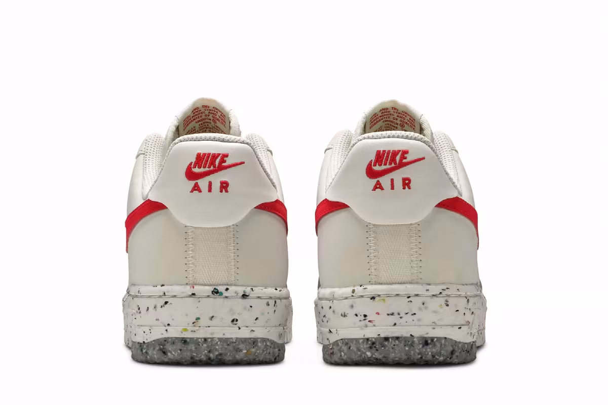 Nike Women's Air Force 1 Crater Siren Red, view 7