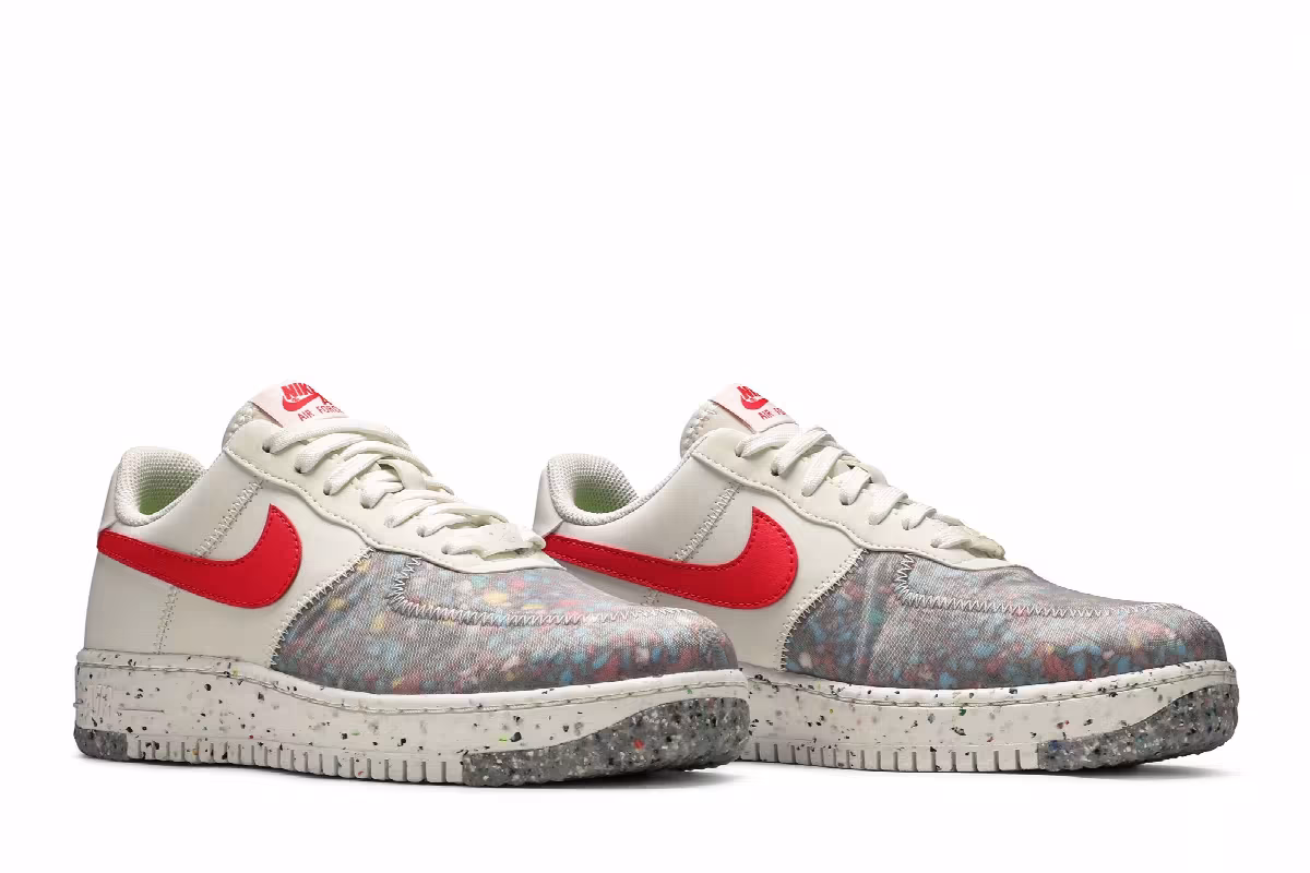 Nike Women's Air Force 1 Crater Siren Red, view 9