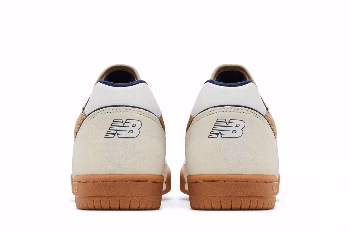 Tom Knox x New Balance Numeric 600 Sea Salt Navy Gum, view 7