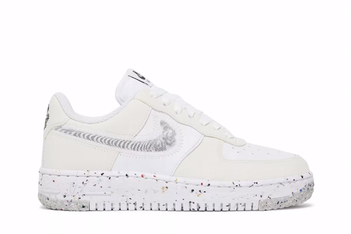 Nike Women's Air Force 1 Crater White, view 2