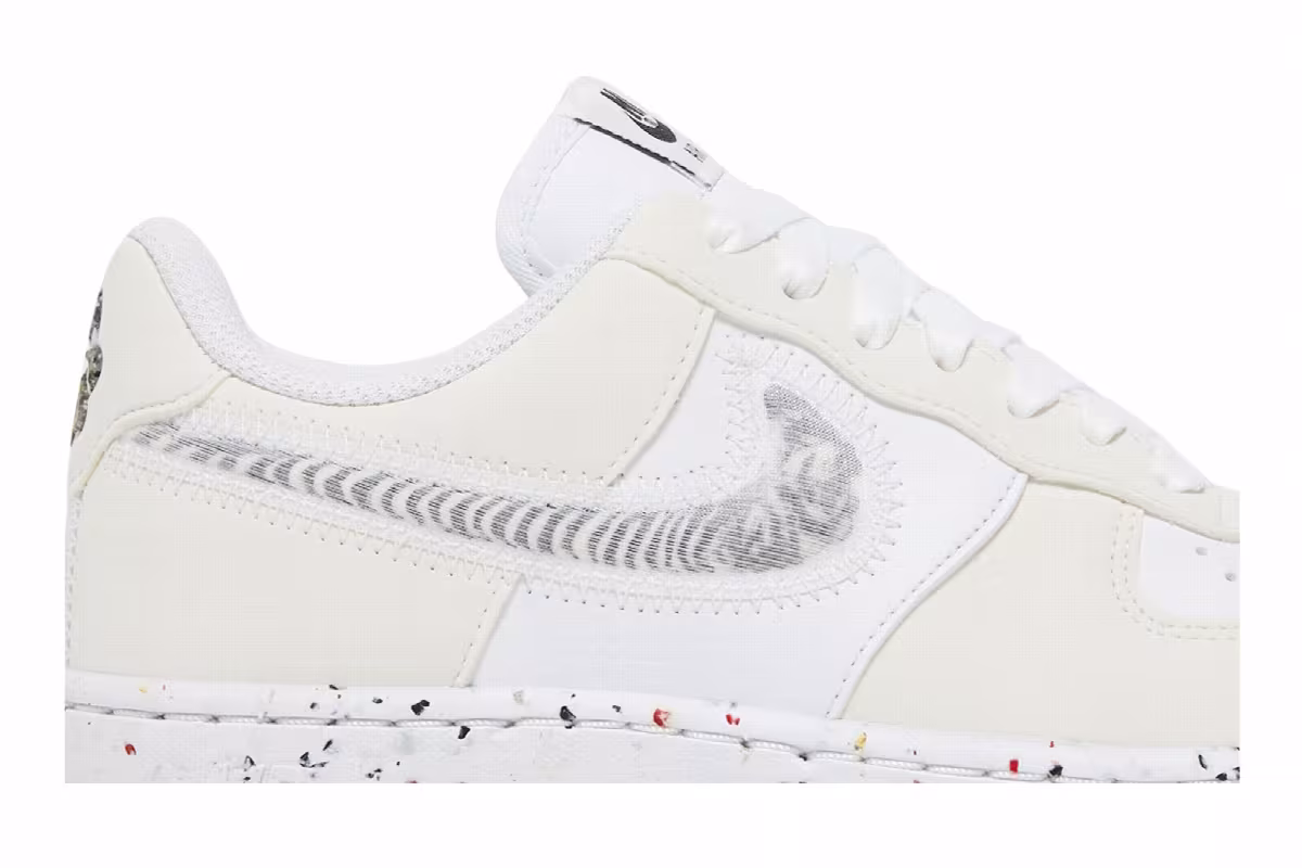 Nike Women's Air Force 1 Crater White, view 3