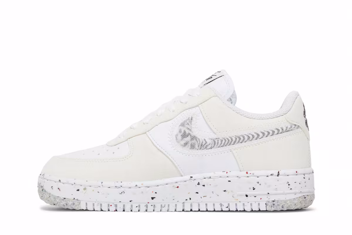Nike Women's Air Force 1 Crater White, view 4
