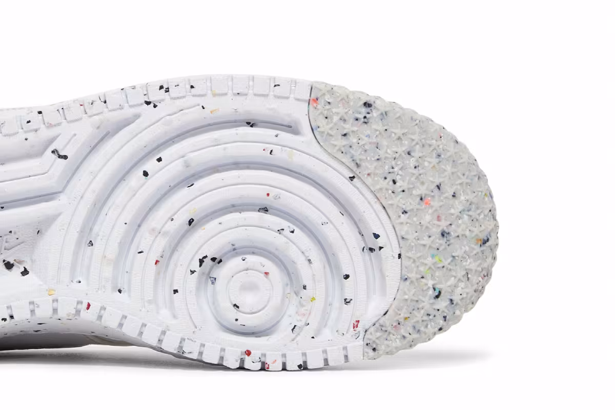 Nike Women's Air Force 1 Crater White, view 6