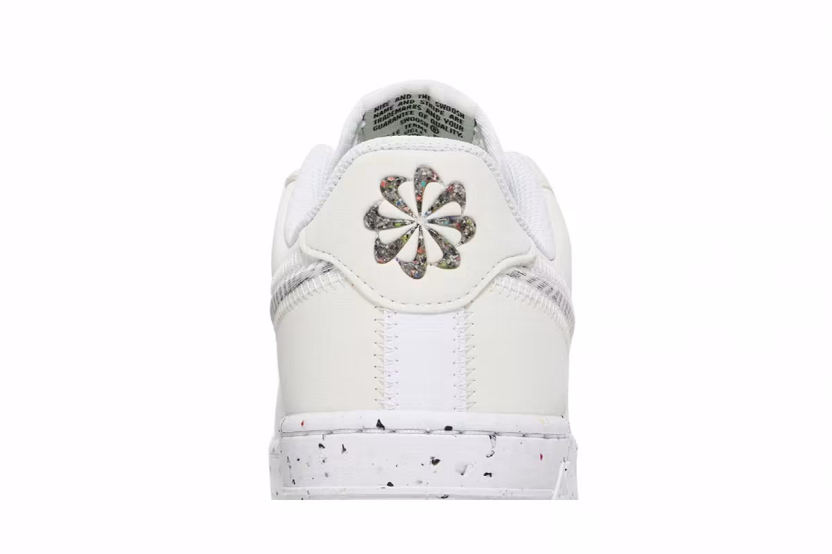 Nike Women's Air Force 1 Crater White, view 8