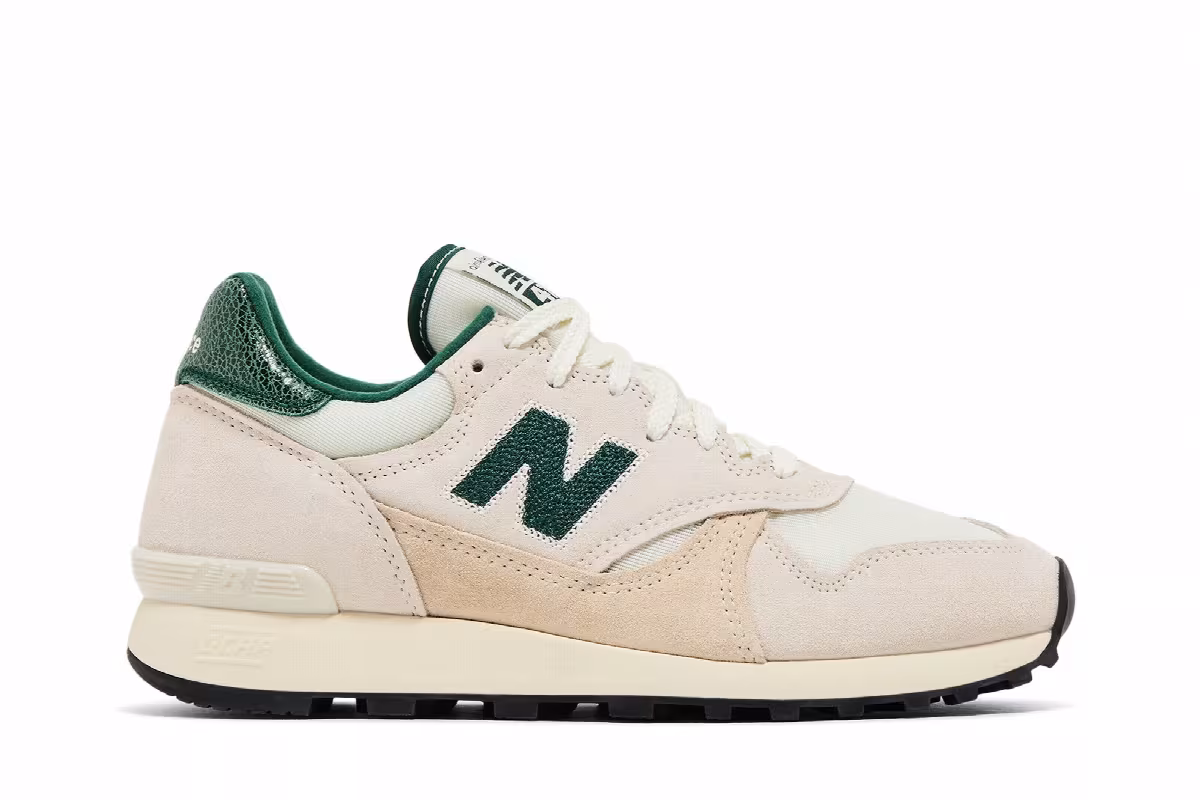 Aimé Leon Dore x New Balance 475 White Green, view 2