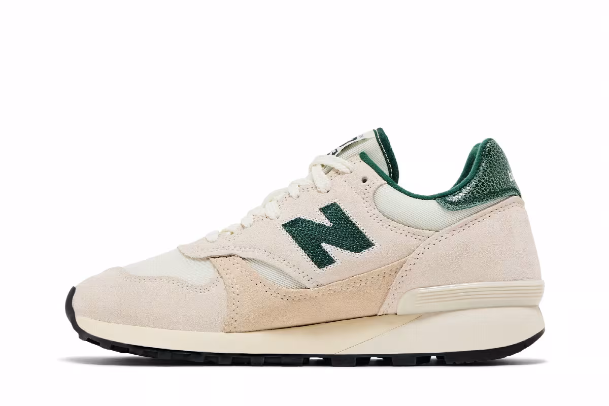 Aimé Leon Dore x New Balance 475 White Green, view 4