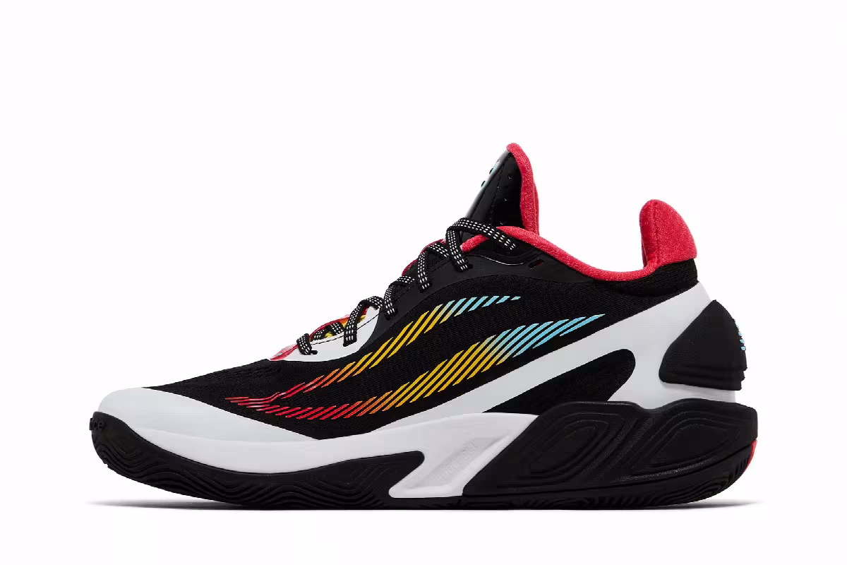 New Balance Two WXY V5 Black Blast Red, view 4