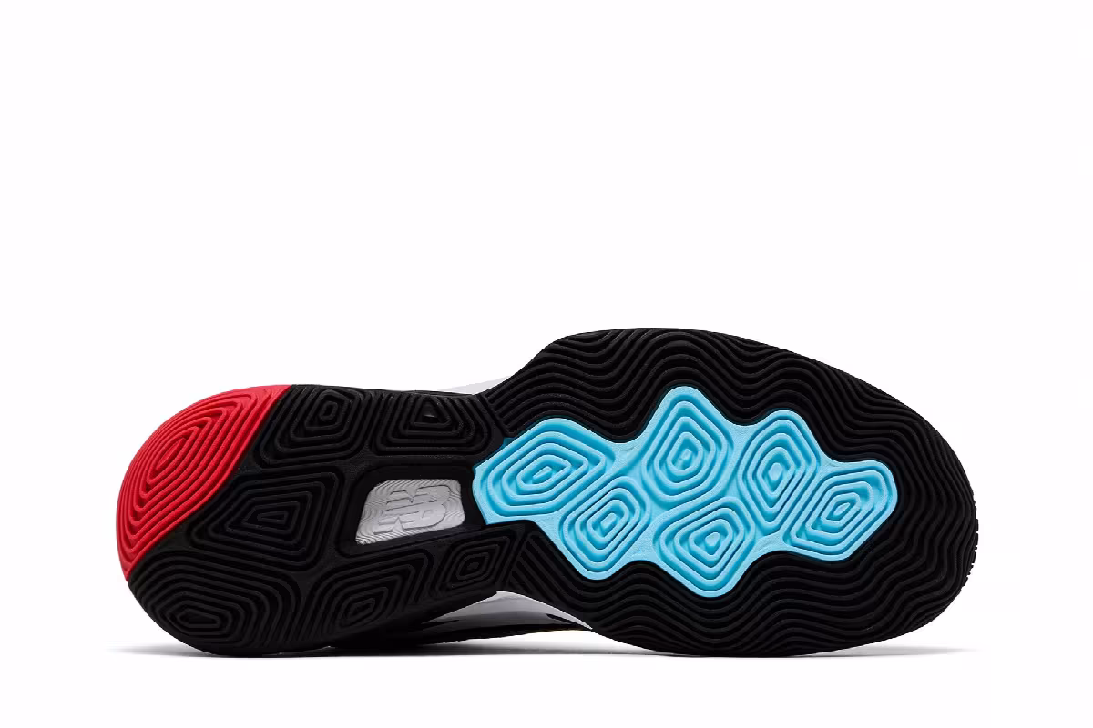 New Balance Two WXY V5 Black Blast Red, view 5