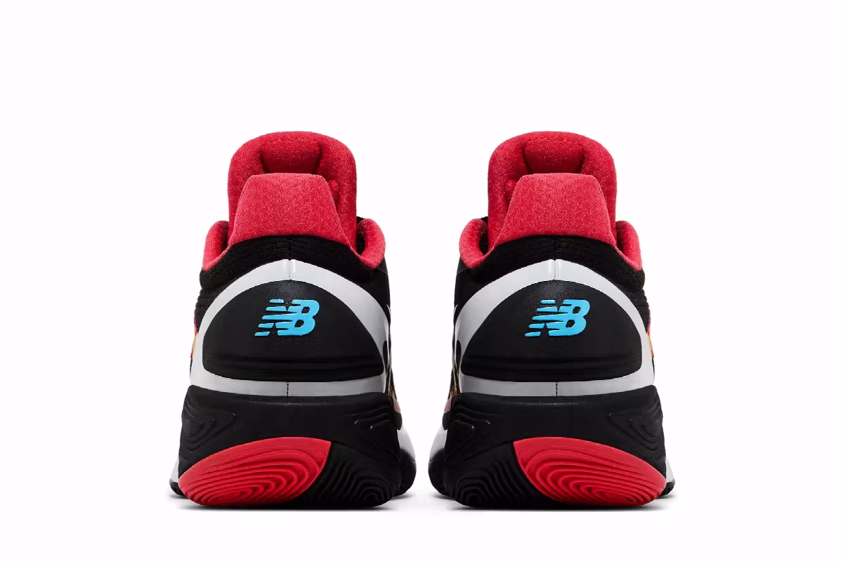 New Balance Two WXY V5 Black Blast Red, view 7