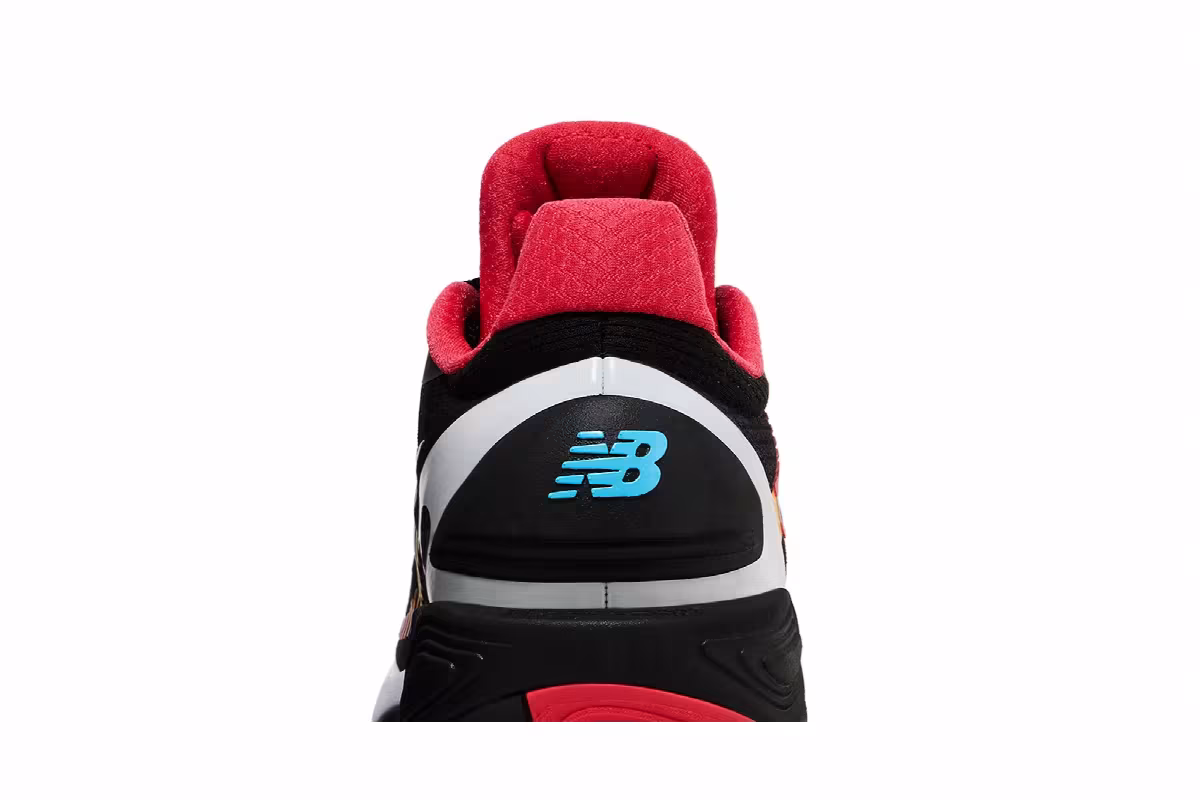 New Balance Two WXY V5 Black Blast Red, view 8