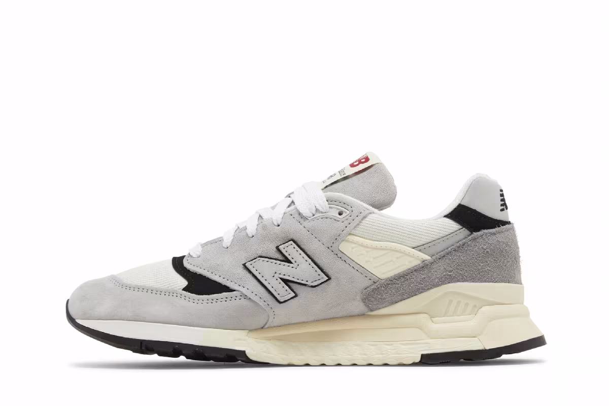 Teddy Santis x New Balance 998 Made in USA Grey Black, view 4