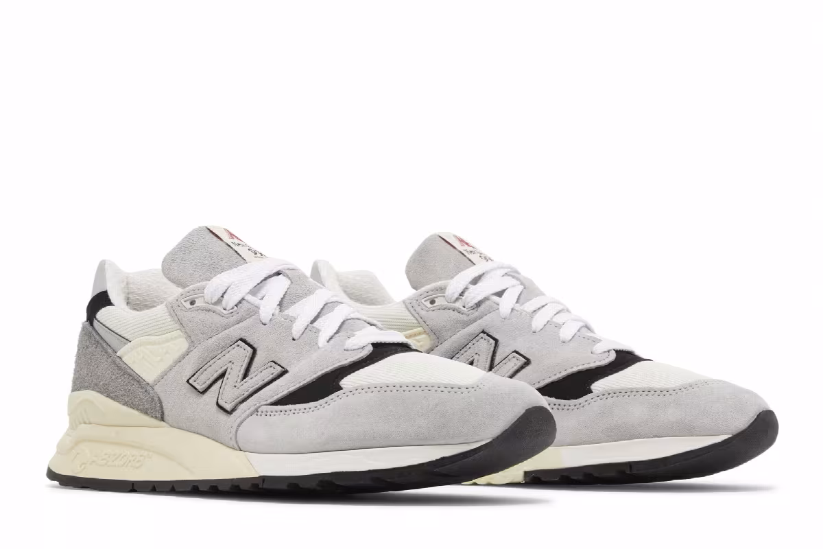 Teddy Santis x New Balance 998 Made in USA Grey Black, view 9