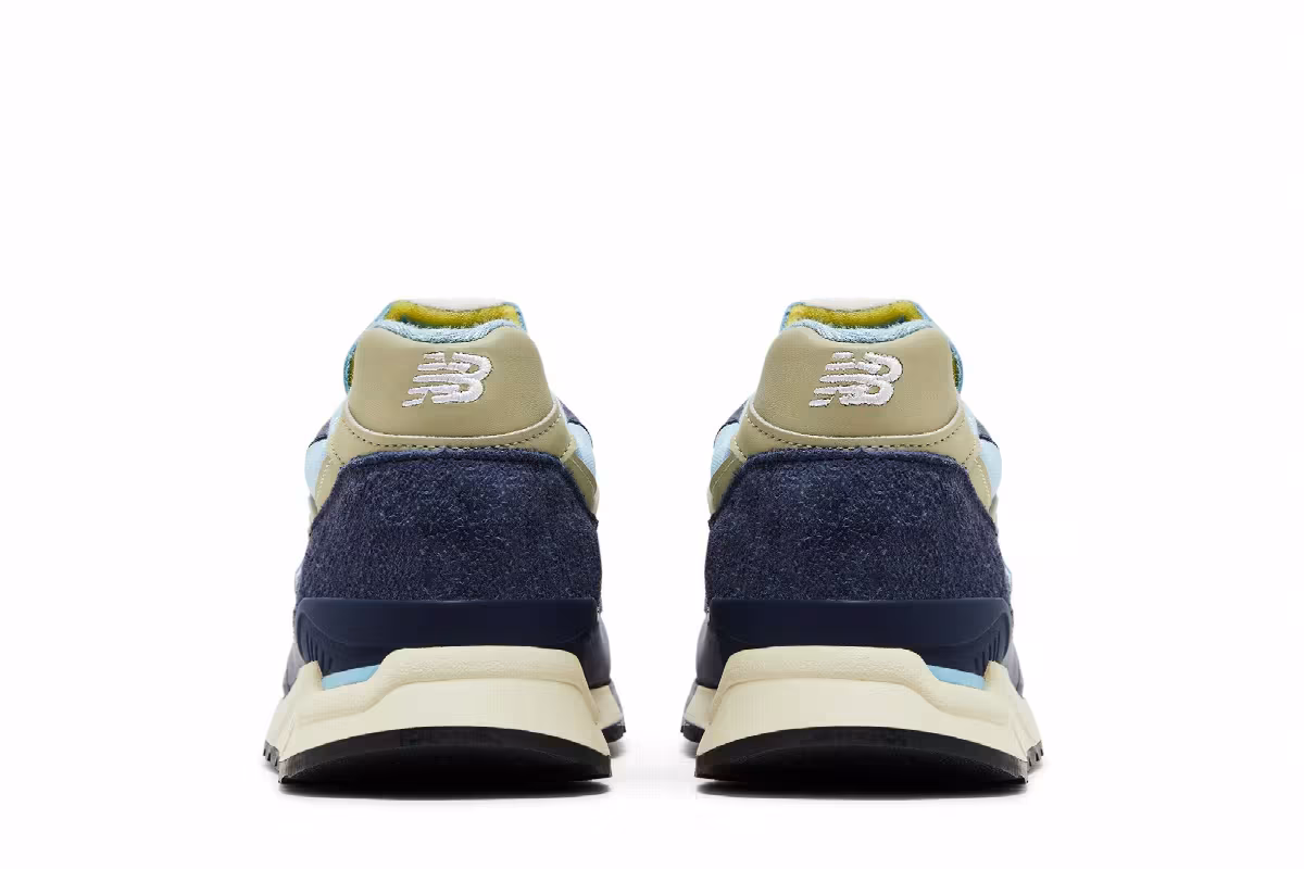 Teddy Santis x New Balance 998 Made in USA Navy Chrome Blue, view 7