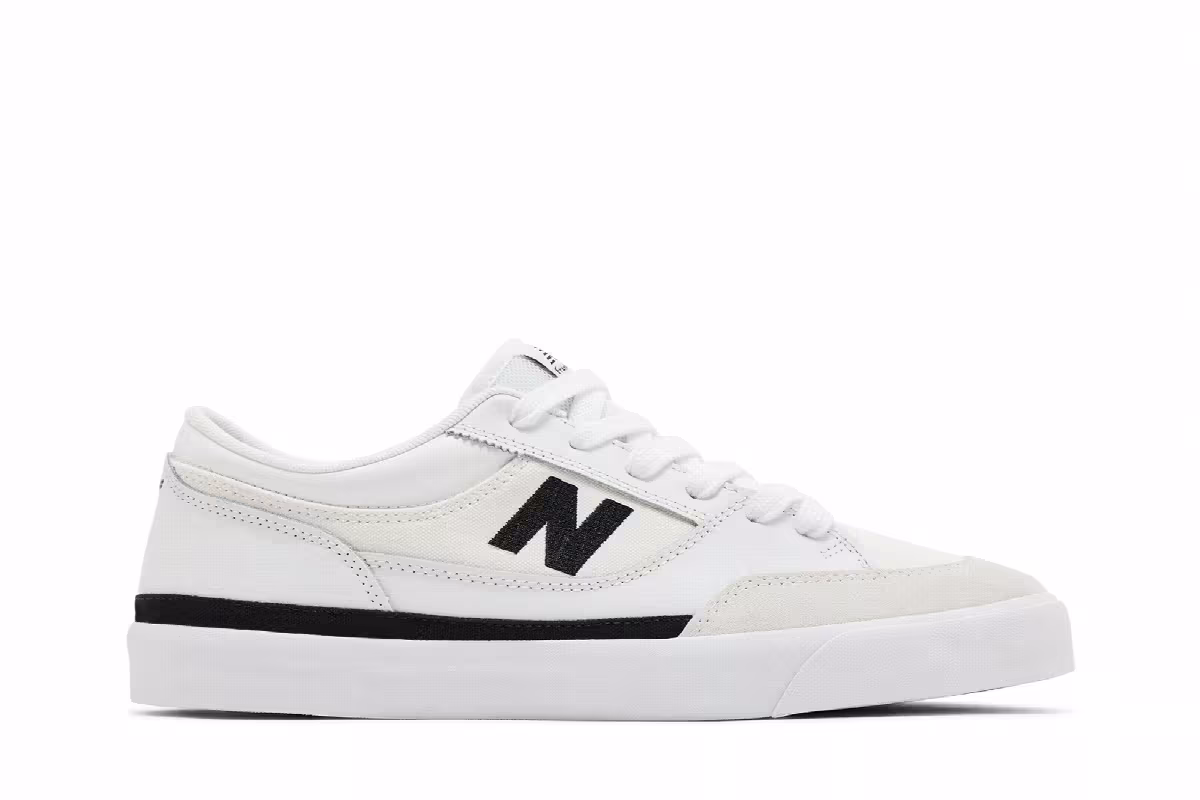 Franky Villani x New Balance Numeric 417 Low White Black, view 2