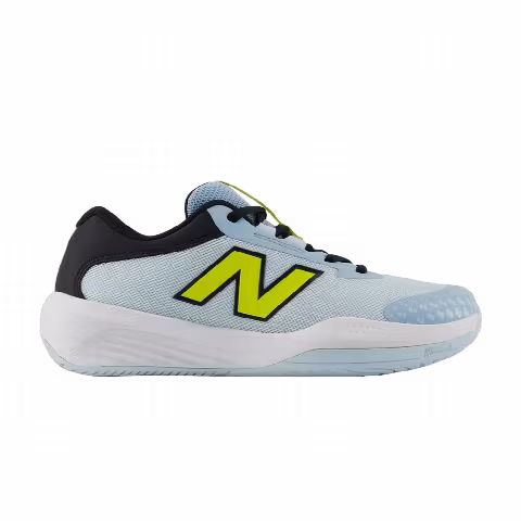 New Balance 996v6 Big Kid 'Quarry Blue Firefly'
