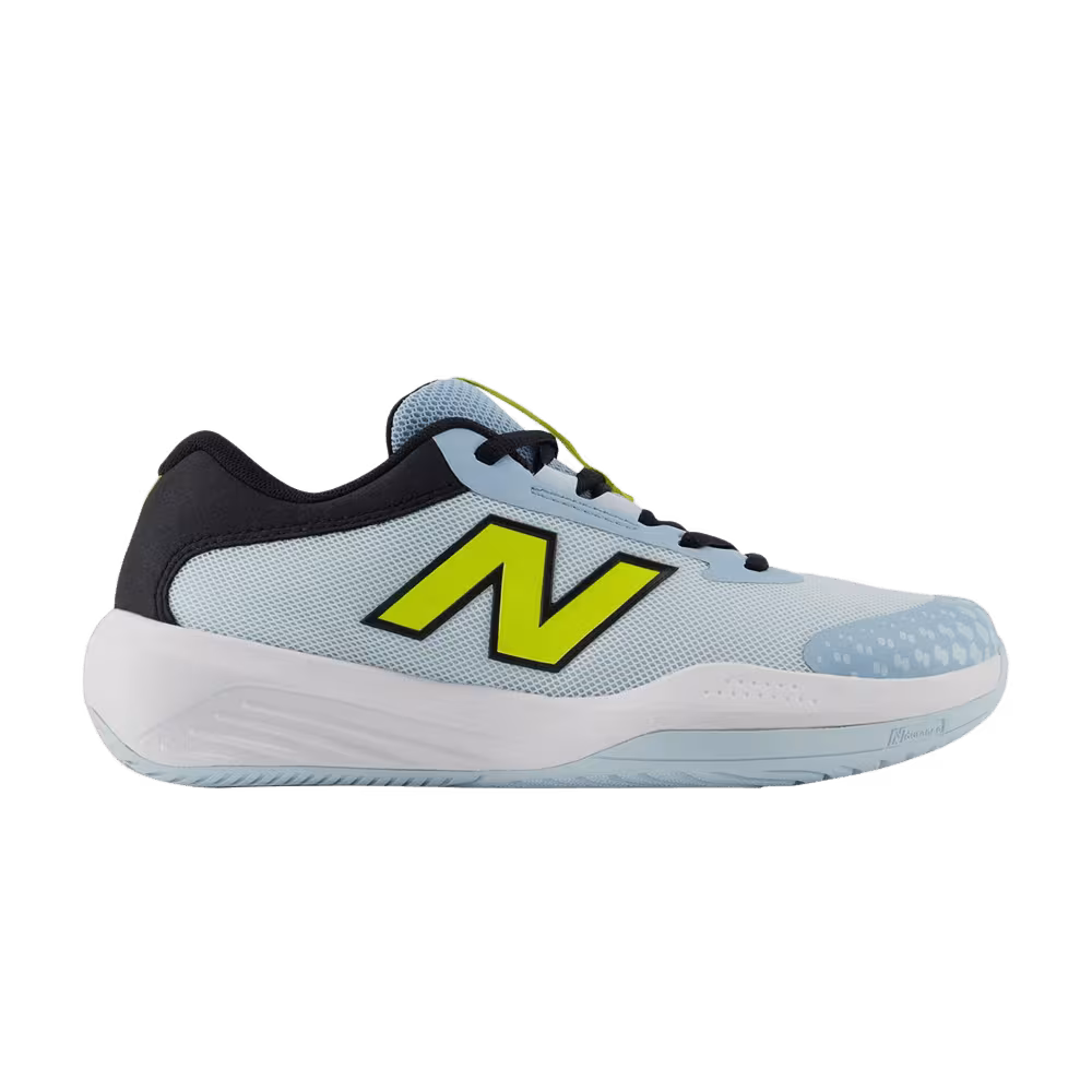New Balance 996v6 Big Kid Quarry Blue Firefly