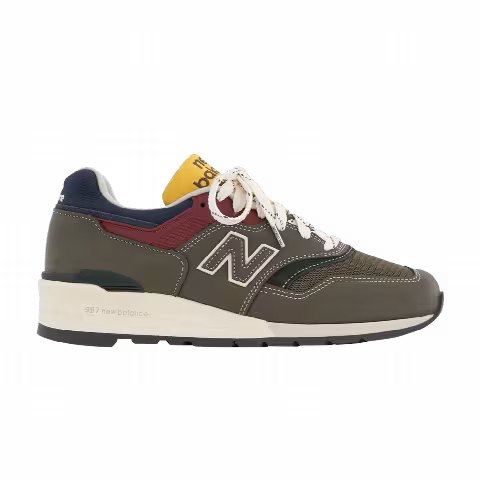 Aimé Leon Dore x New Balance 997 Made in USA 'Dark Moss Angora'